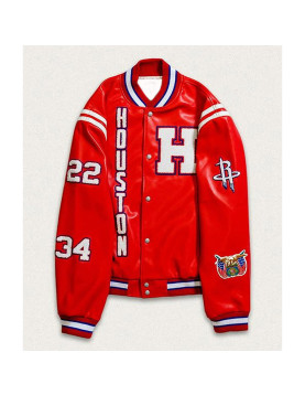 Houston Rockets Hometown Heroes City Edition Varsity Jacket