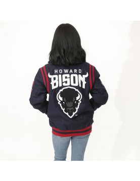 Howard University Unisex Varsity Jacket