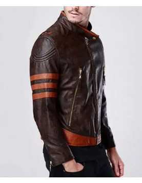 Hugh Jackman X Men Wolverine Leather Jacket