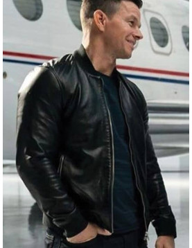 Infinite 2020 Mark Wahlberg Leather Bomber Jacket