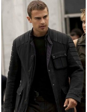 Insurgent Theo James Black Jacket