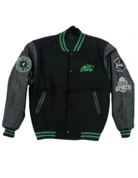 Jet Life Green Letterman Jacket