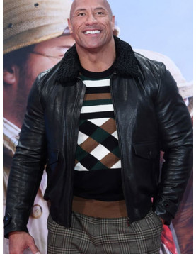 Jumanji The Next Level Premiere Dwayne Johnson Jacket