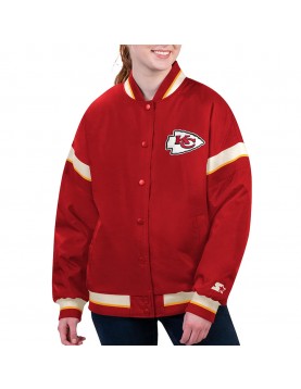 Kansas City Chiefs Tournament Red Varsity Jacket