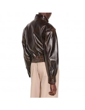 Kennedy Mcmann Nancy Drew Aviator Leather Jacket