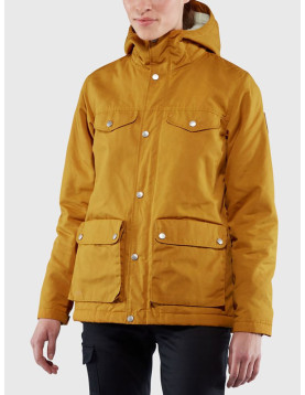 Kirsten Longacre Vigil Yellow Hooded Jacket