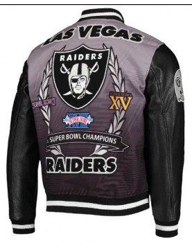 Las Vegas Raiders Bomber Jacket