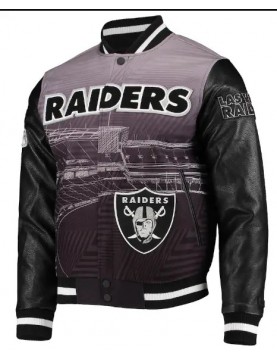 Las Vegas Raiders Bomber Jacket