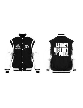 Legacy History Pride Motto Varsity Jacket