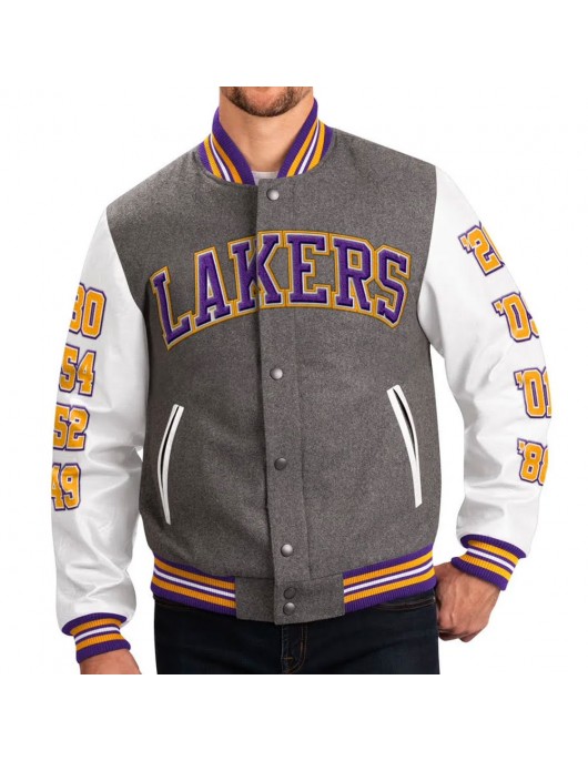 Los Angeles Lakers Challenger Varsity Jacket