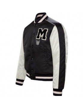 Men's Boogie Wit Da Hoodie Letterman Bomber Jacket