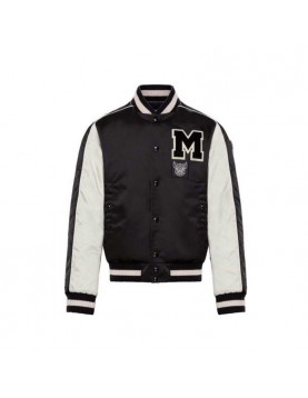 Men's Boogie Wit Da Hoodie Letterman Bomber Jacket