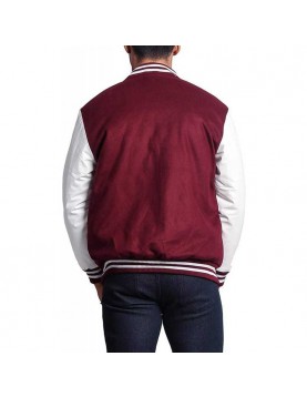 Men's Letterman Baseball Varsity Jacket