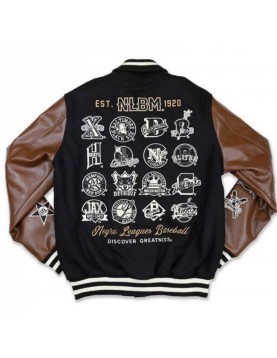 Men's Varsity Negro League Baseball Bomber Jacket