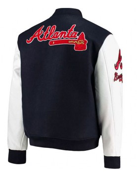 Men’s Atlanta Braves ATL Letterman Jacket