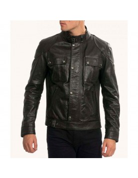 Men’s Gangster Leather Jacket