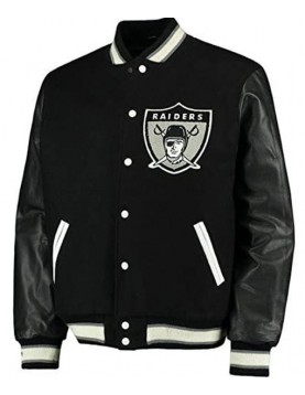 Men’s Oakland Raiders Varsity Jacket