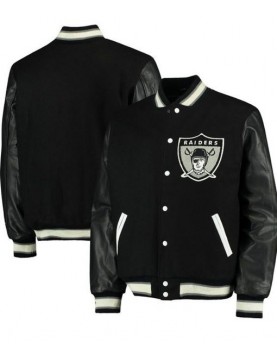 Men’s Oakland Raiders Varsity Jacket