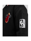 Miami Heat Hardwood Classics Black Varsity Wool Jacket