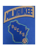 Milwaukee Bucks 2023/24 City Edition Royal Varsity Jacket