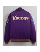 Minnesota Vikings Cover Bomber Jacket