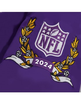 Minnesota Vikings Cover Bomber Jacket