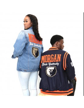 Morgan State Unisex Denim Jacket