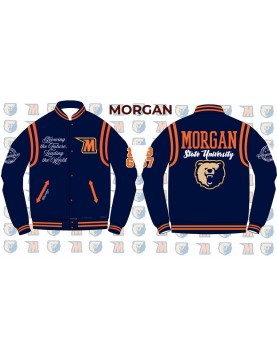 Morgan State University UNISEX Varsity Jacket