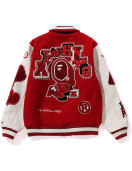 Multi Motif Bape Varsity Jacket