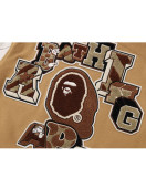 Multi Motif Bape Varsity Jacket