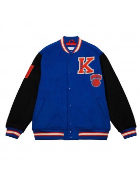 NY Knicks Team Legacy Varsity Jacket