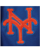 NY Mets 35th Anniversary Royal and Orange Varsity Jacket