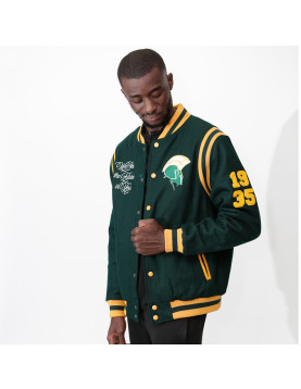 Norfolk State University Unisex Varsity Jacket