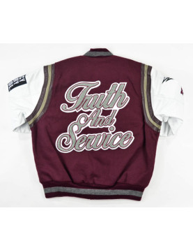 North Carolina Central University Motto 2.0 Varsity Jacket