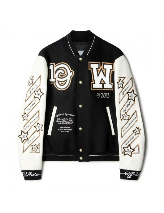 Off-White Classic Of 2013 Varsity Jacket