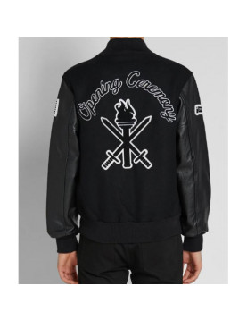 Opening Ceremony Varsity Black Jacket