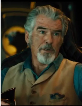 Pierce Brosnan Black Adam Vest