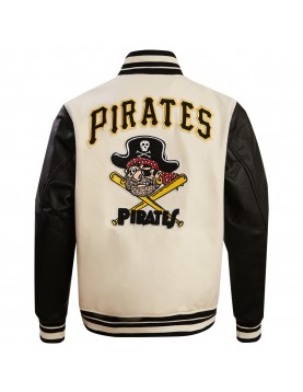 Pittsburgh Pirates Retro Classic Rib Wool Varsity Jacket