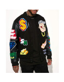 Popeye Chasing Cash Varsity Jacket