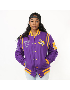 Prairie View A&amp;M University Unisex Varsity Jacket