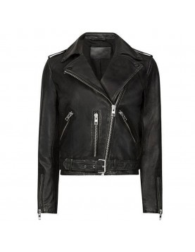 Reagan Baker Swiping America Leather Jacket