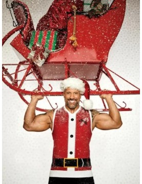 Red One Dwayne Johnson Christmas Vest