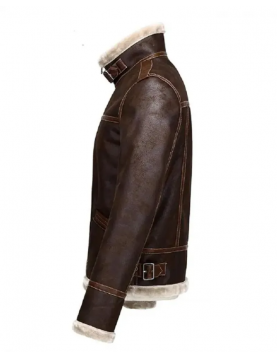 Resident Evil 4 Shearling Leather Jacket