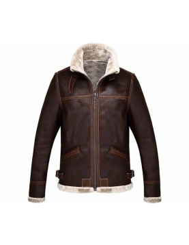 Resident Evil 4 Shearling Leather Jacket