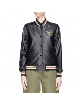 Rexy Varsity Leather Jacket