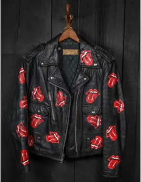 Rolling Stones Fraser Wilson Leather Jacket