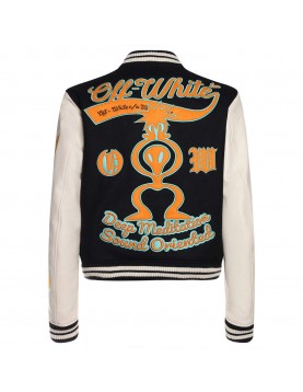 Rumi Carter Super Bowl LVIII Wool Varsity Jacket