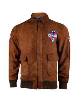 Ryo Hazuki Bomber Jacket with Tiger Patch