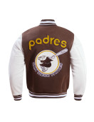 San Diego Padres Retro Classic Rib Varsity Jacket