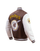 San Diego Padres Retro Classic Rib Varsity Jacket